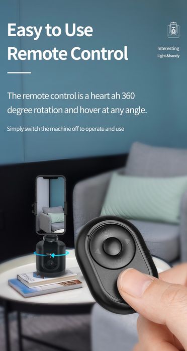 Statyw obrotowy ŚLEDZĄCY Telesin Smart Tracking Do DJI Telefonu GoPro