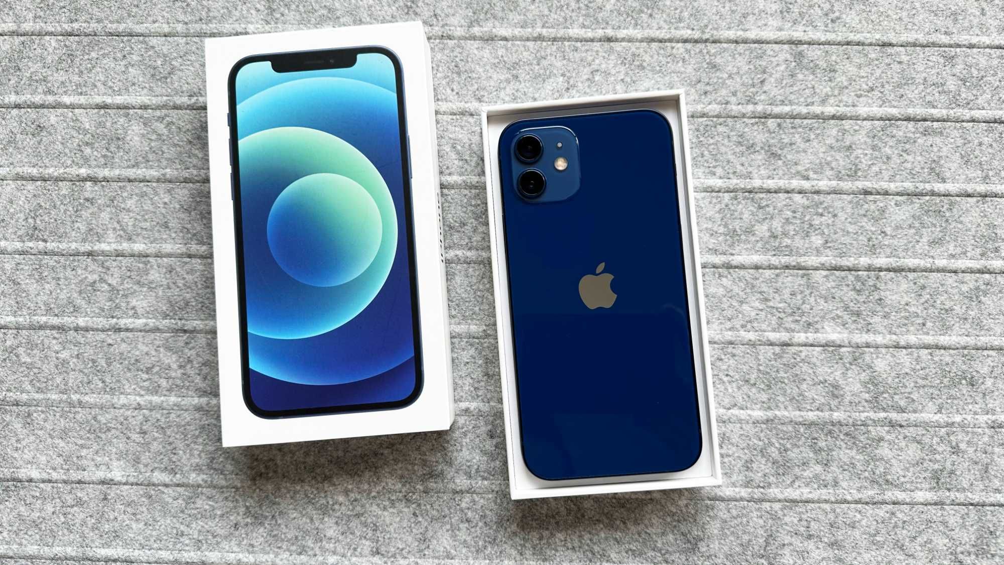 iPhone 12 | 64GB | Azul Escuro | Sem um único risco!