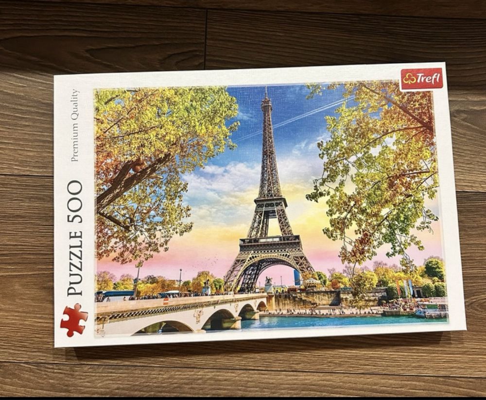 Puzzle 500 elementów Wieża Eiffla Paryż Francja