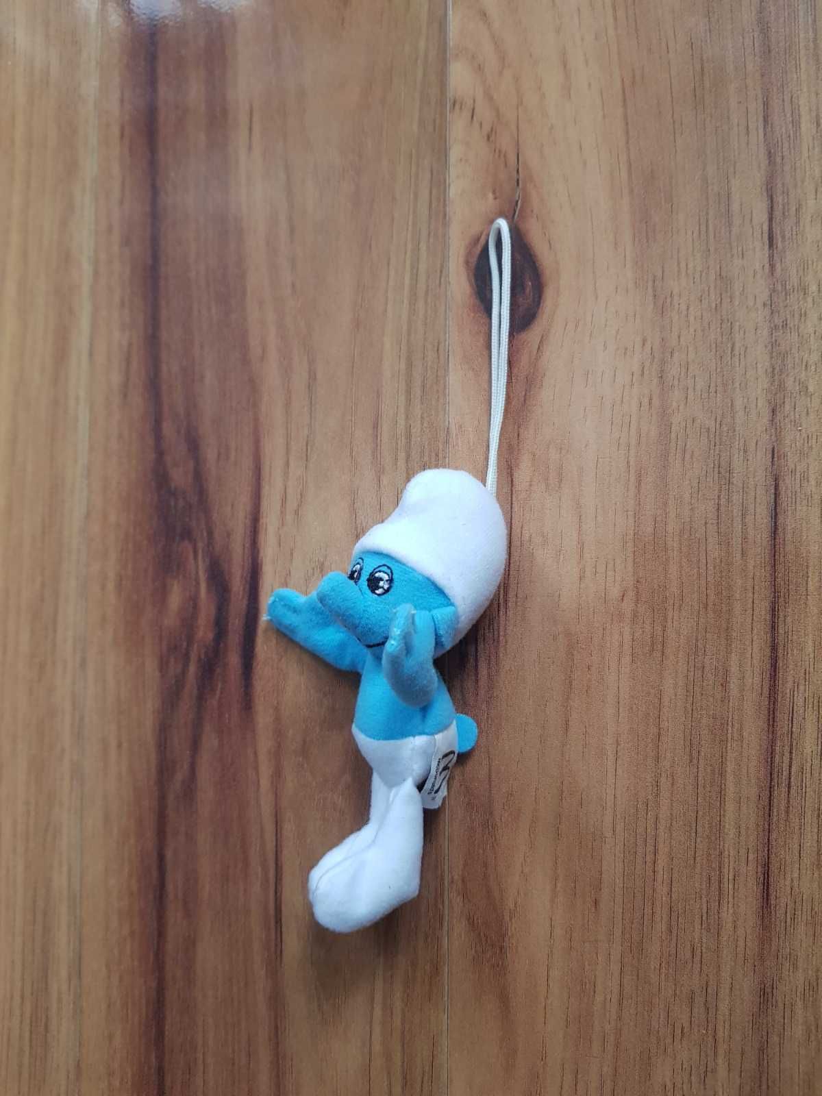 Pluszowy smerf Zgrywus Smerfy Peyo McDonald Happy Meal 2011