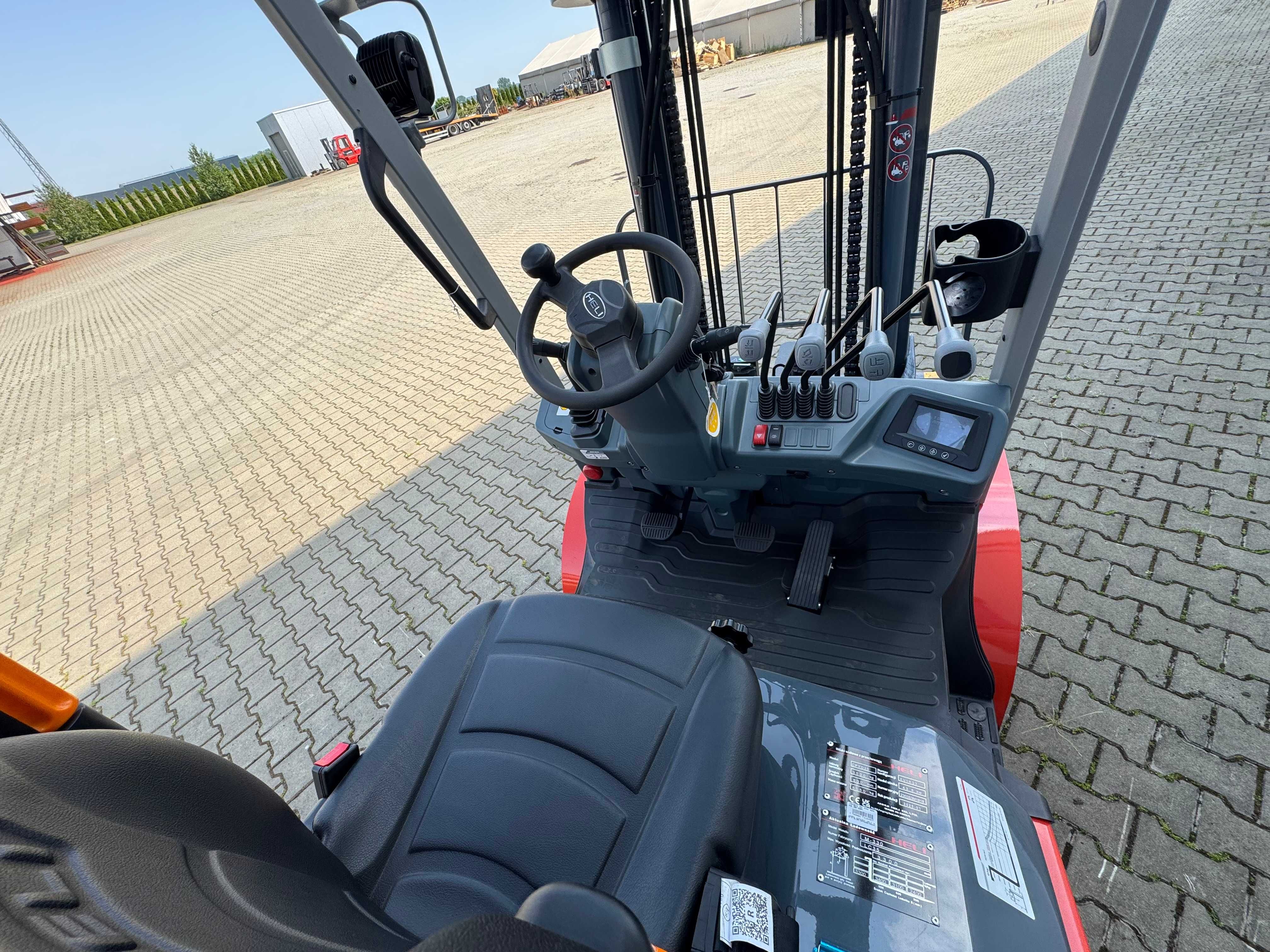 Wózek Widłowy Heli CPYD35-KU1HG3 3,5t Maszt 3,3 LPG Silnik Kubota