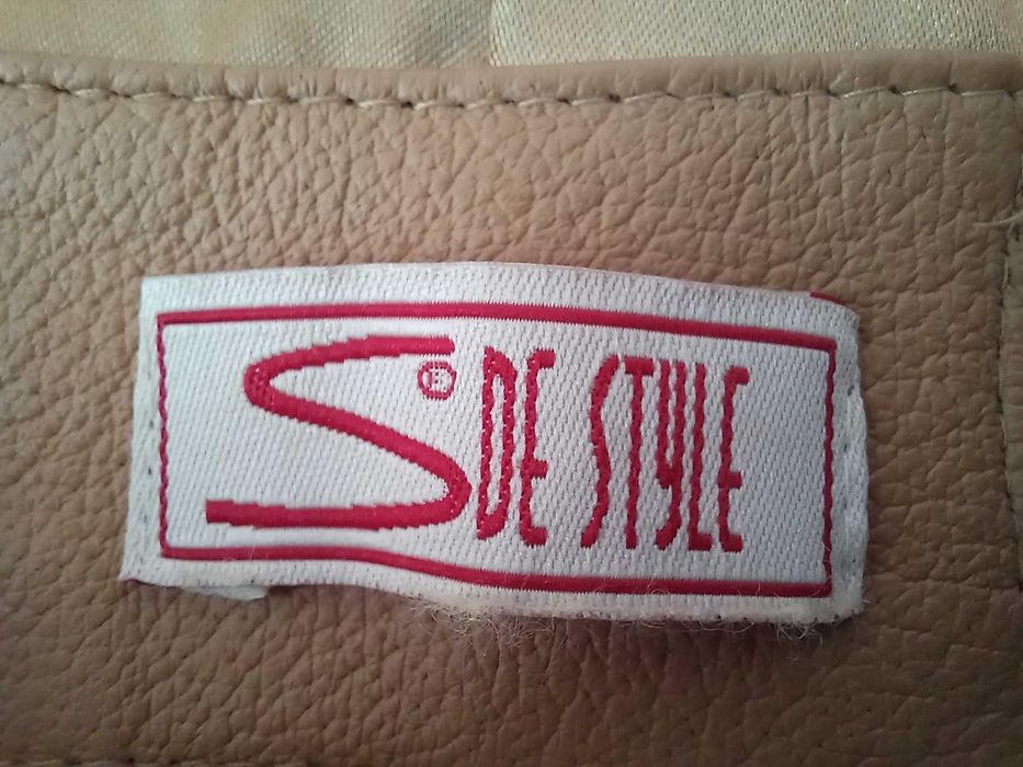 Casaco Cabedal Beje Mulher - S de Style