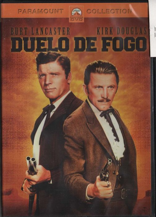Dvd Duelo de Fogo - western - Burt Lancaster/ Kirk Douglas