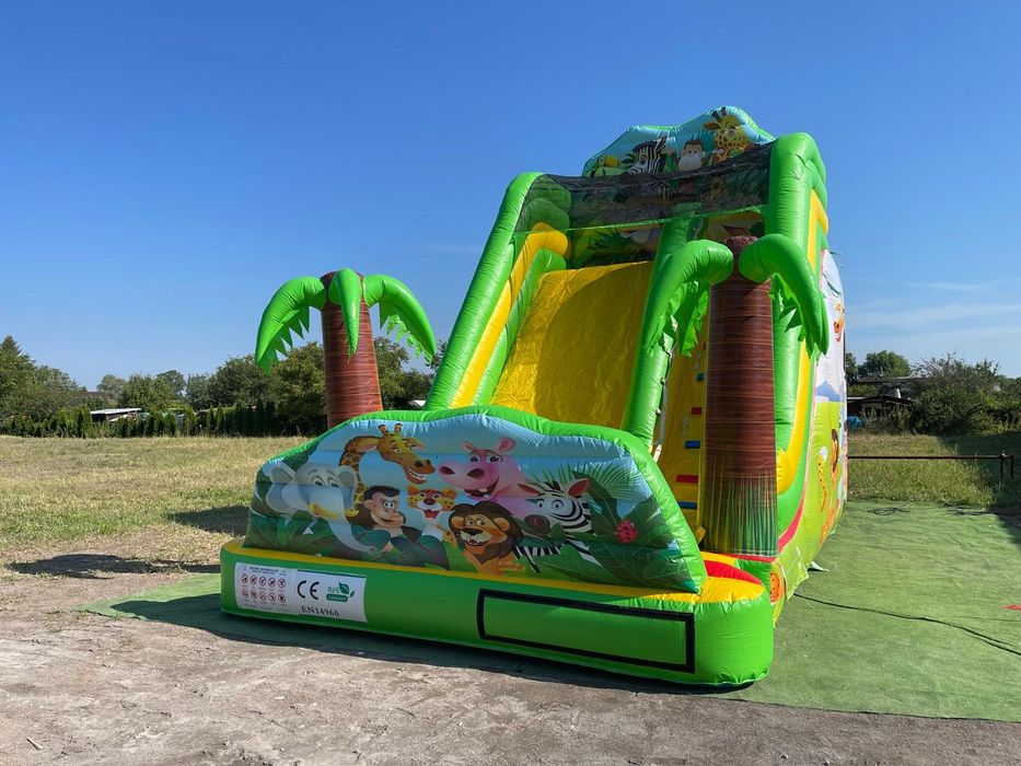 Nowe Zjeżdżalnie dmuchana zjeżdżalnia dmuchańce dmuchaniec zamek plac