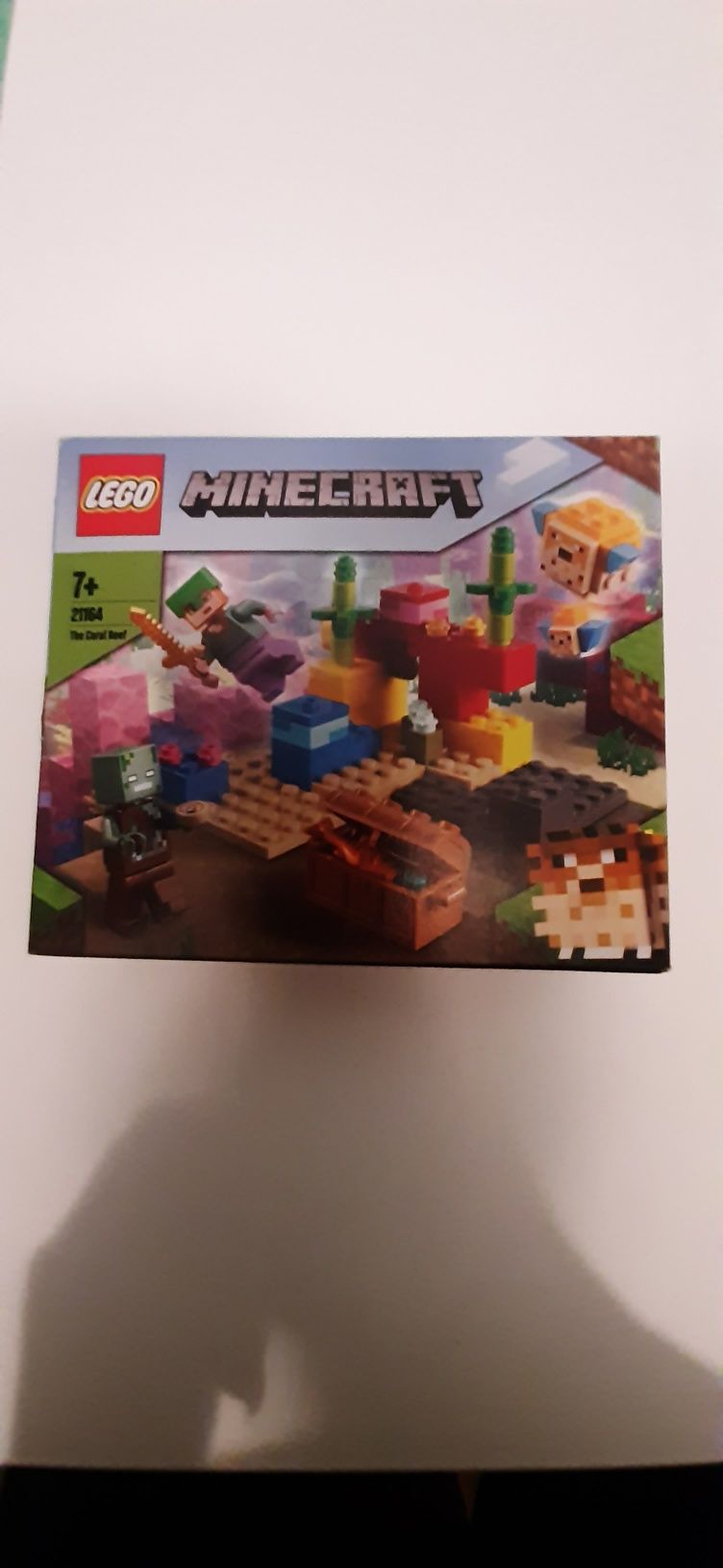 Klocki Lego Minecraft 21164 rafa koralowa nowe