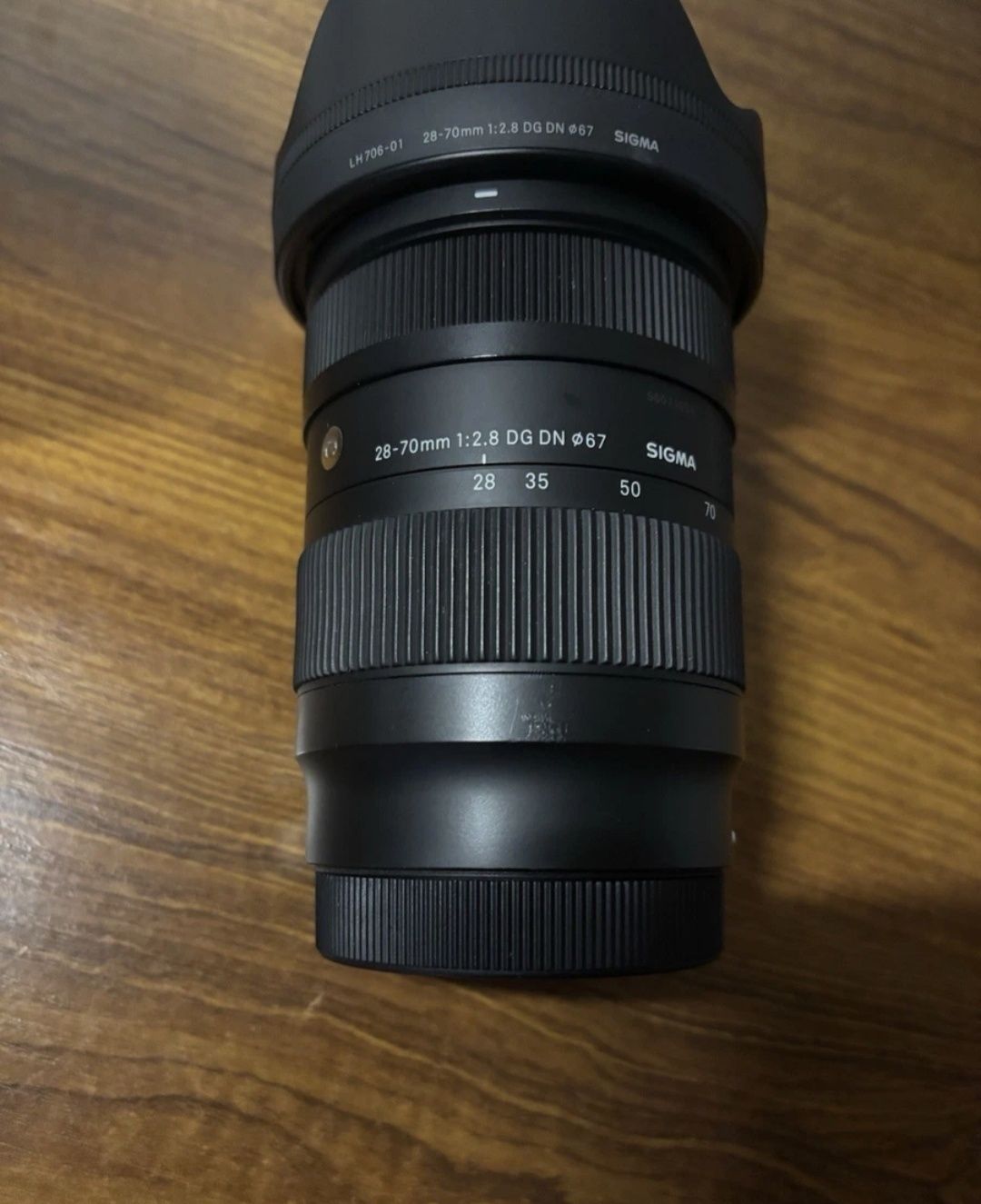 Sigma 28-70 2.8 L mount