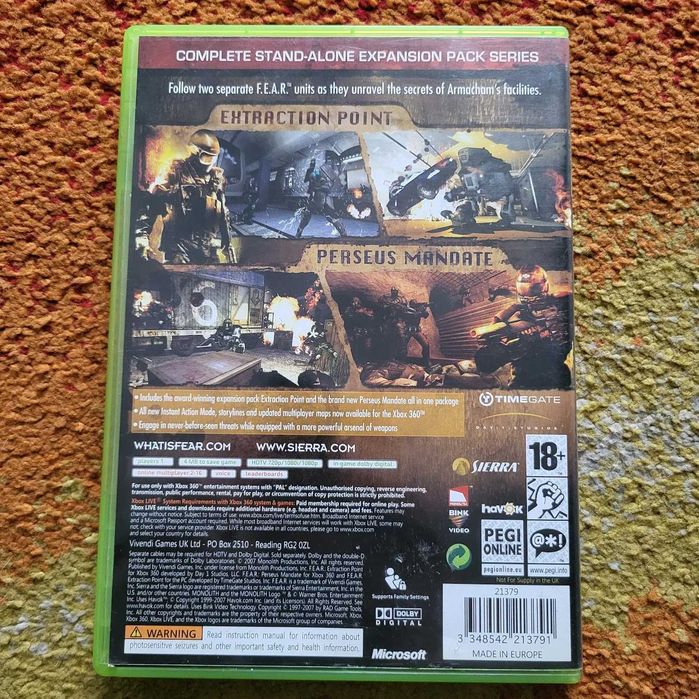 F.E.A.R. Fear Files Xbox 360, Skup/Sprzedaż