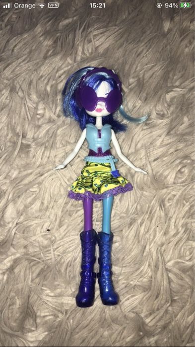 Lalka equestria girls my little pony dj pon3