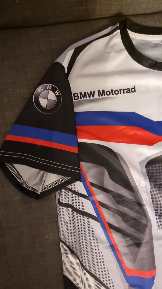 Koszulka motocyklowa BMW Motorrad XL termoaktywna szybkoschnąca