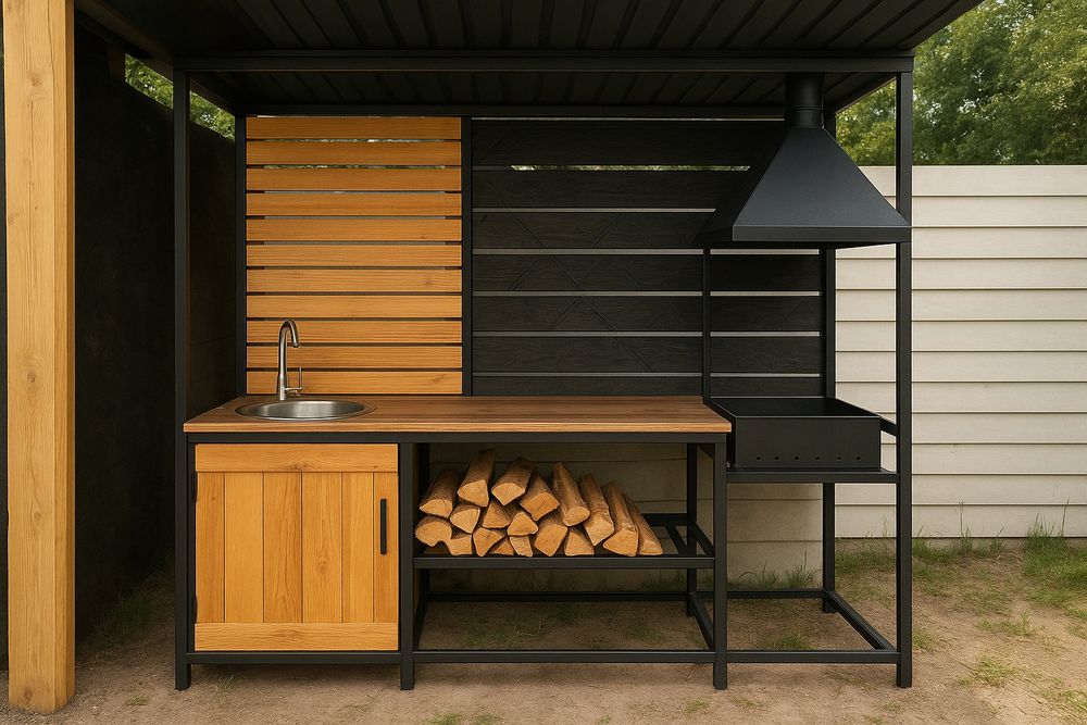 Барбекю,вуличні кухні,меблі для дому