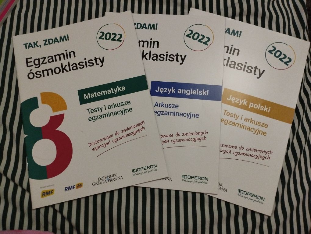 Przykładowe egzaminy 8 klasa
