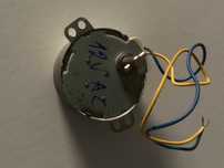 Motor 12V AC 3 rotações/minuto para grelhador ou churrasqueira