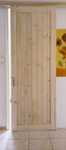 Drzwi sosnowe przesuwne skrzydło 730x2030 mm naturalny pobielony