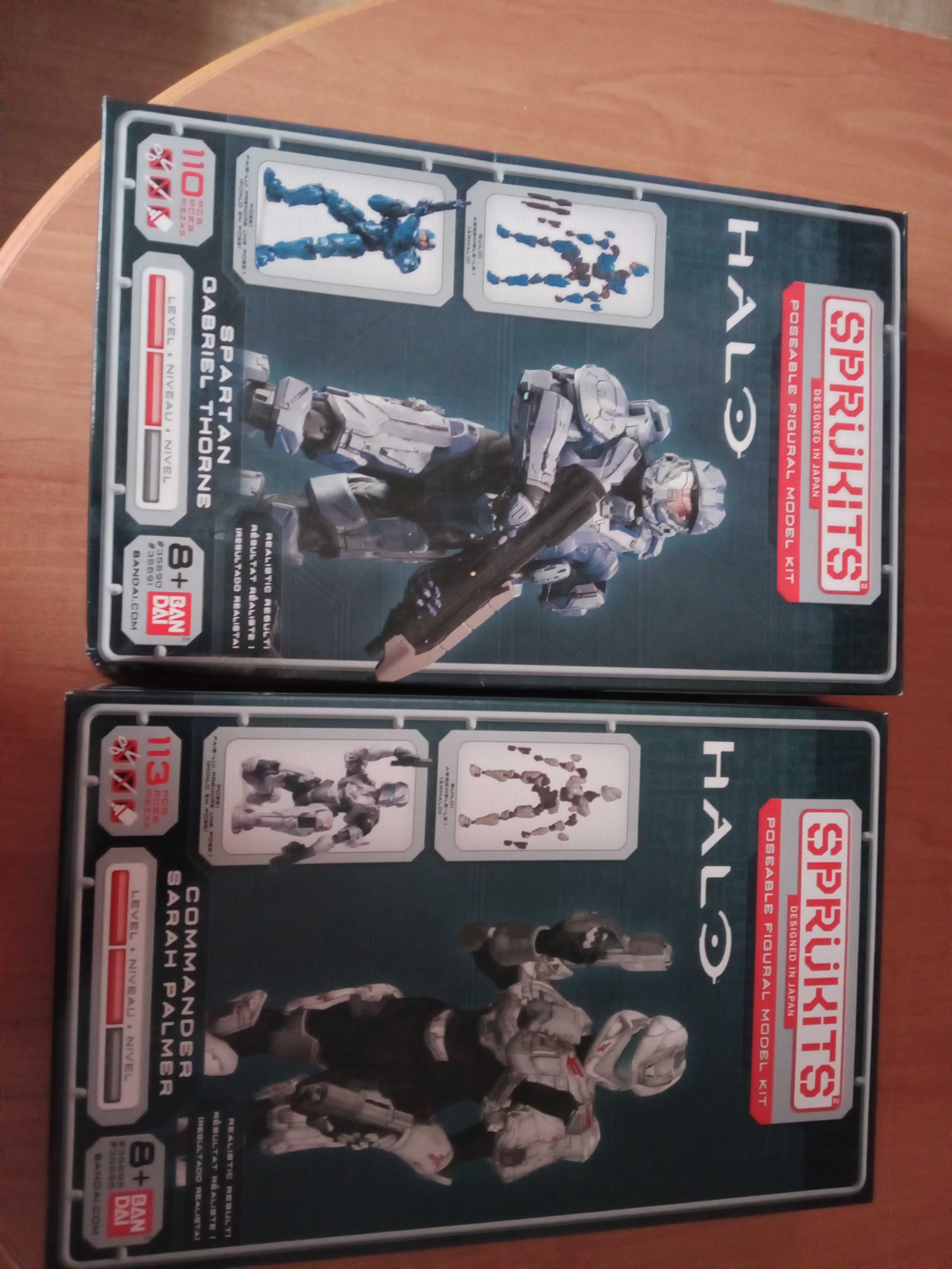 Figurki halo Spartan i commander