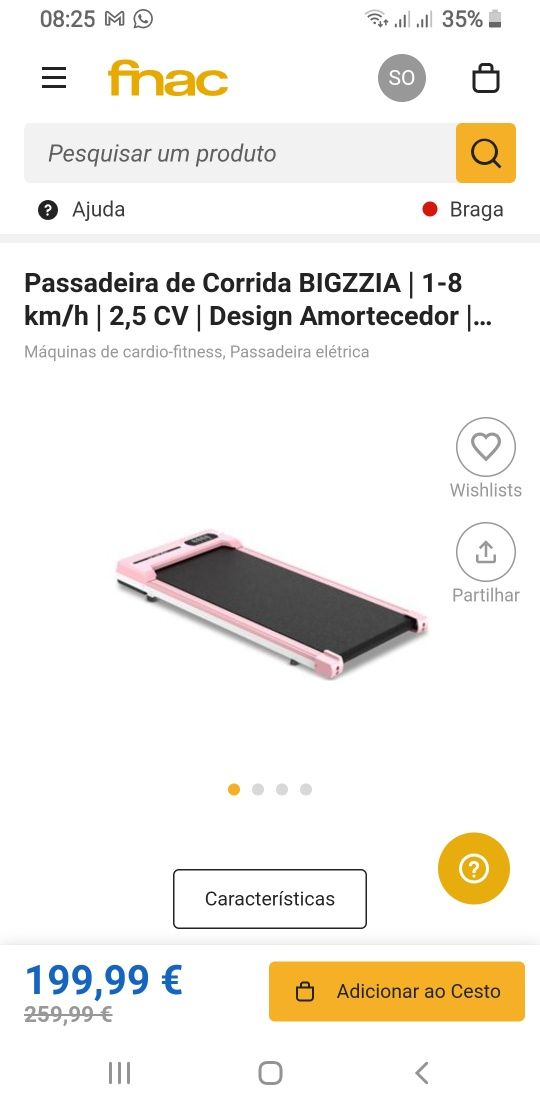 Passadeira de corrida