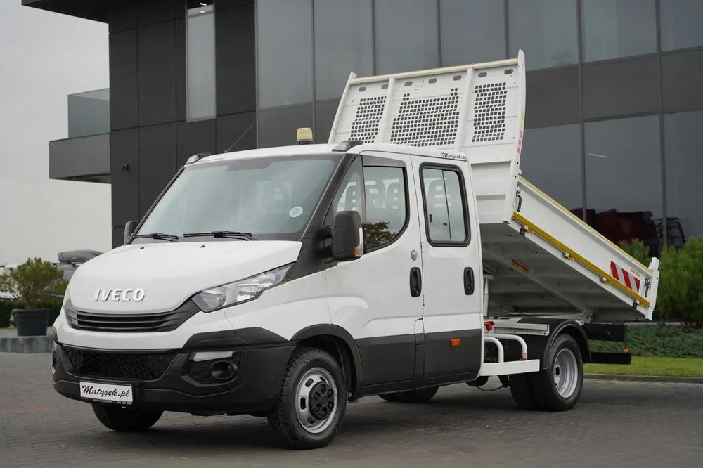 Iveco DAILY 35-140 / WYWROTKA / BRYGADÓWKA / BLIŹNIAK / MANUAL / 6 MIEJSC /