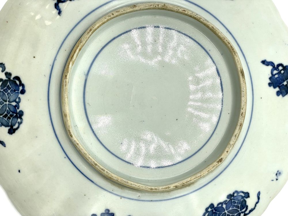 Prato Imari antigo pintada à mão sec 19
