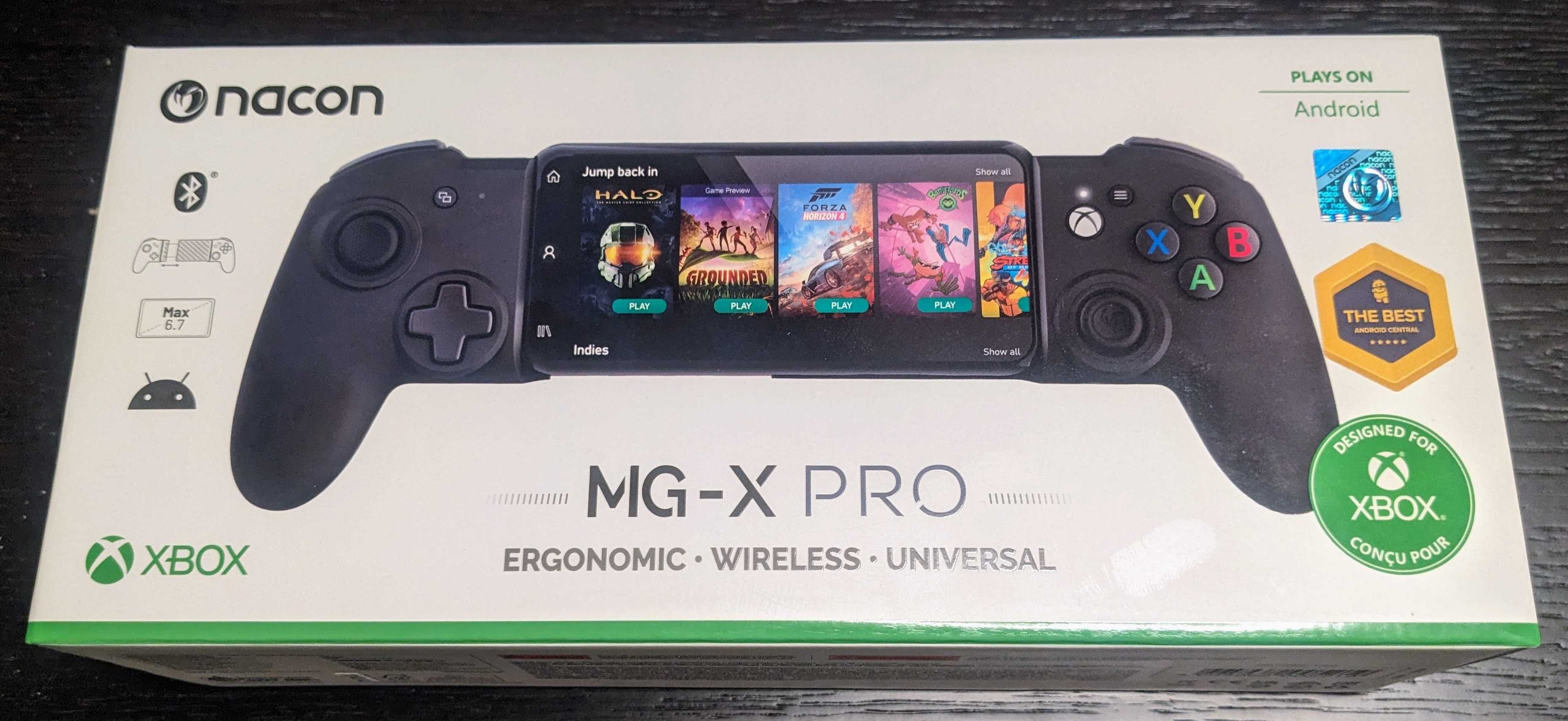 NACON MG-X PRO pad do 6,7 cala na Xbox, Android, Geforce NOW nowy!