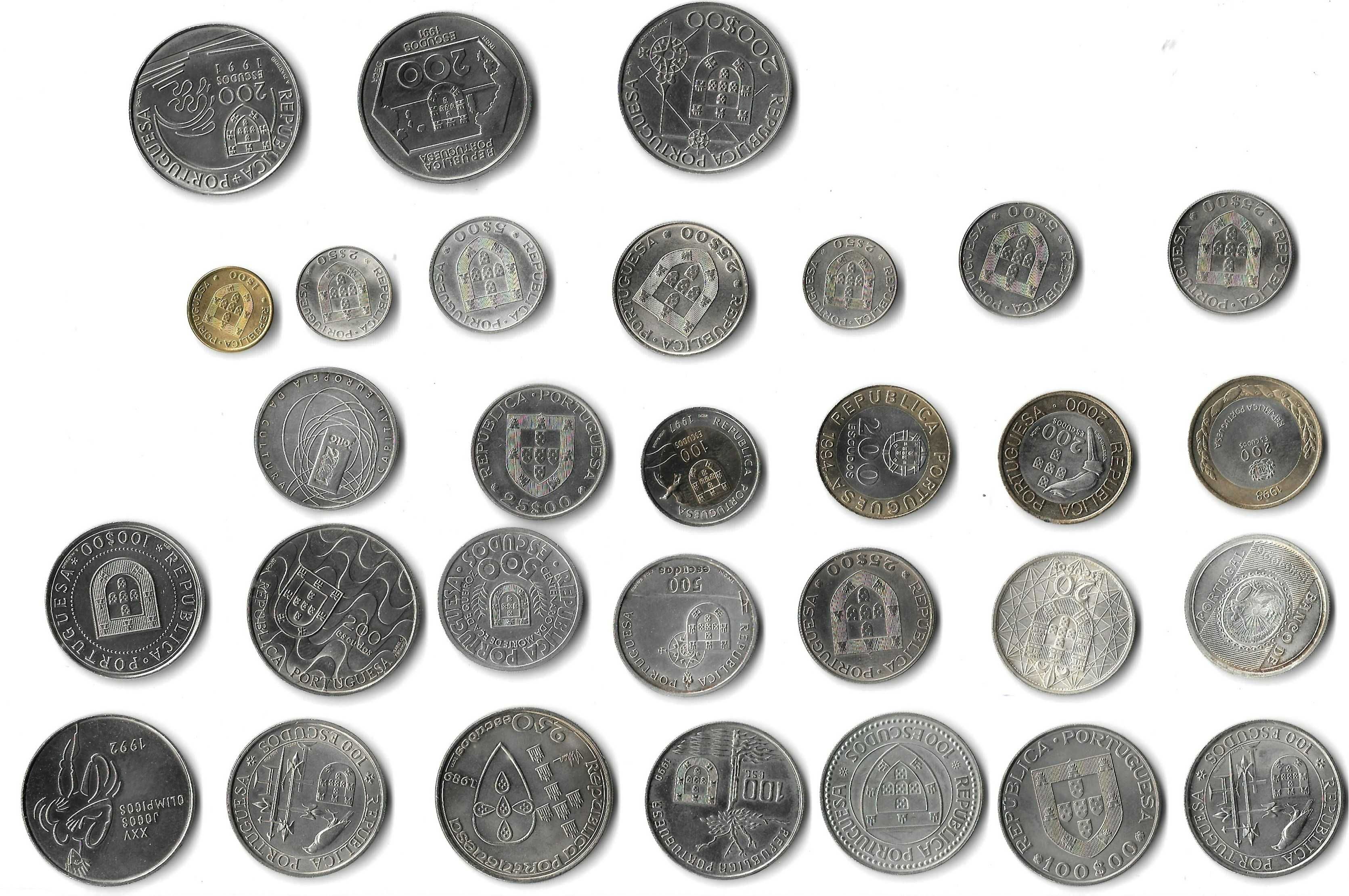 30 Moedas Comemorativas Portuguesas, para Início de Coleção