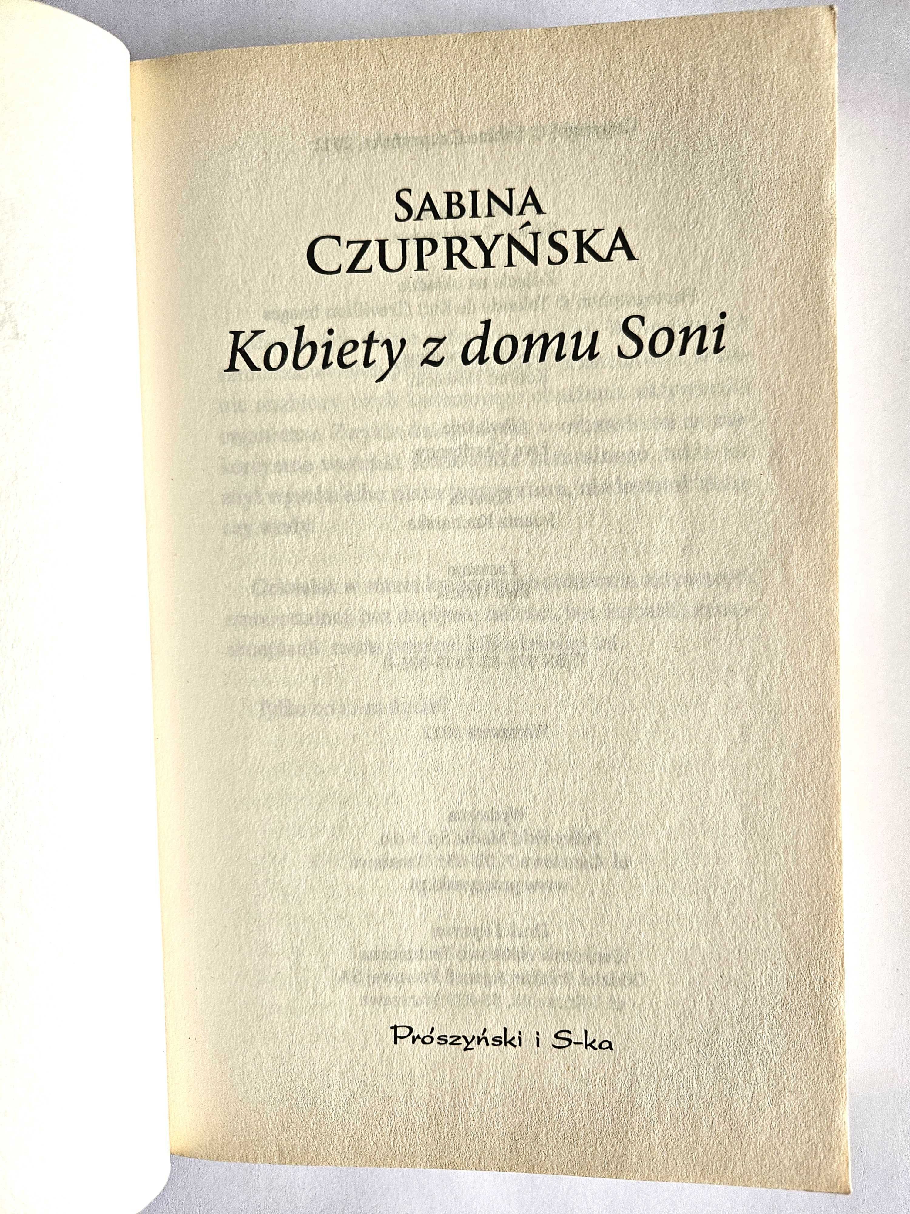 Kobiety z domu SONI - Sabina Czupryńska