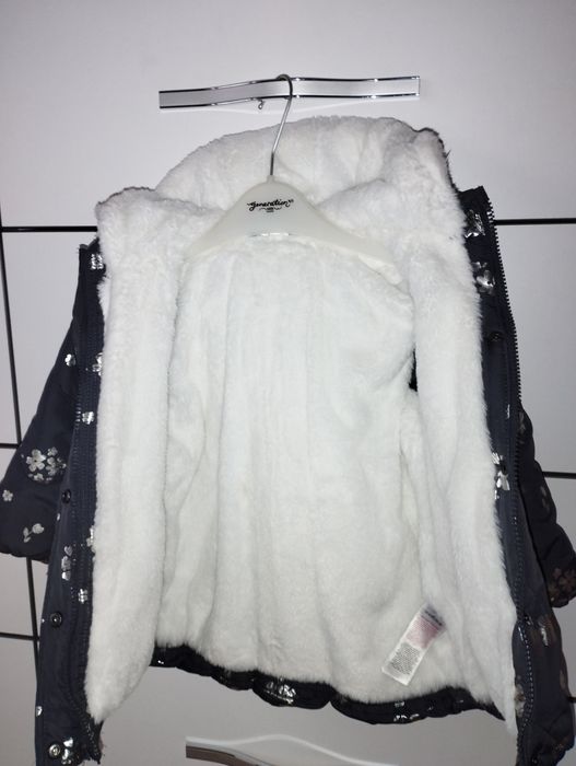 Зимова курточка для дівчинки р.98