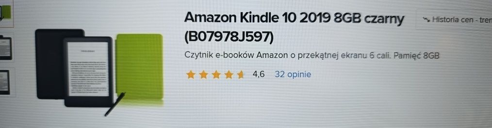 Czytnik Kindle  jak nowy