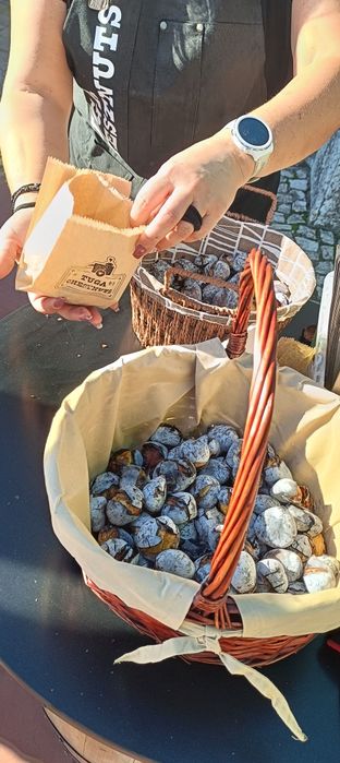 Castanhas assadas magusto