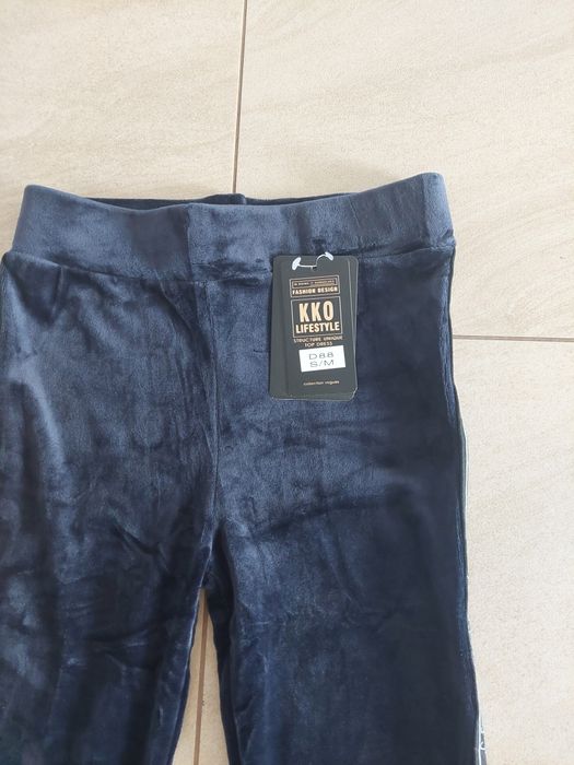 Leginsy welurowe s/m