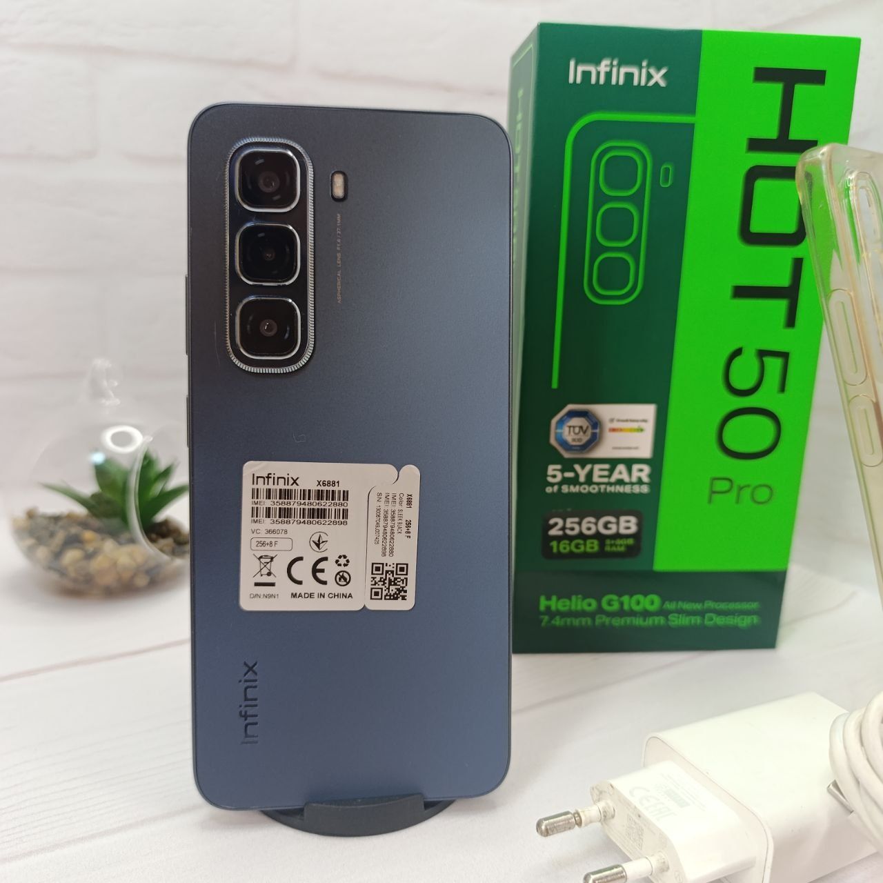 Продам телефон Infinix Hot 50 Pro 8+8/256Gb NFC в гарному стані