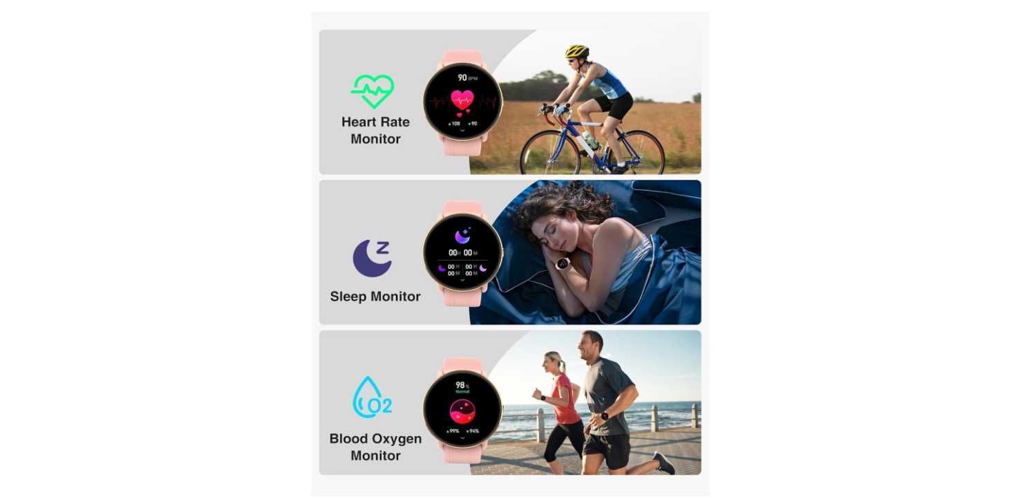 Zegarek Smartwatch Grepeng S66 Różowy