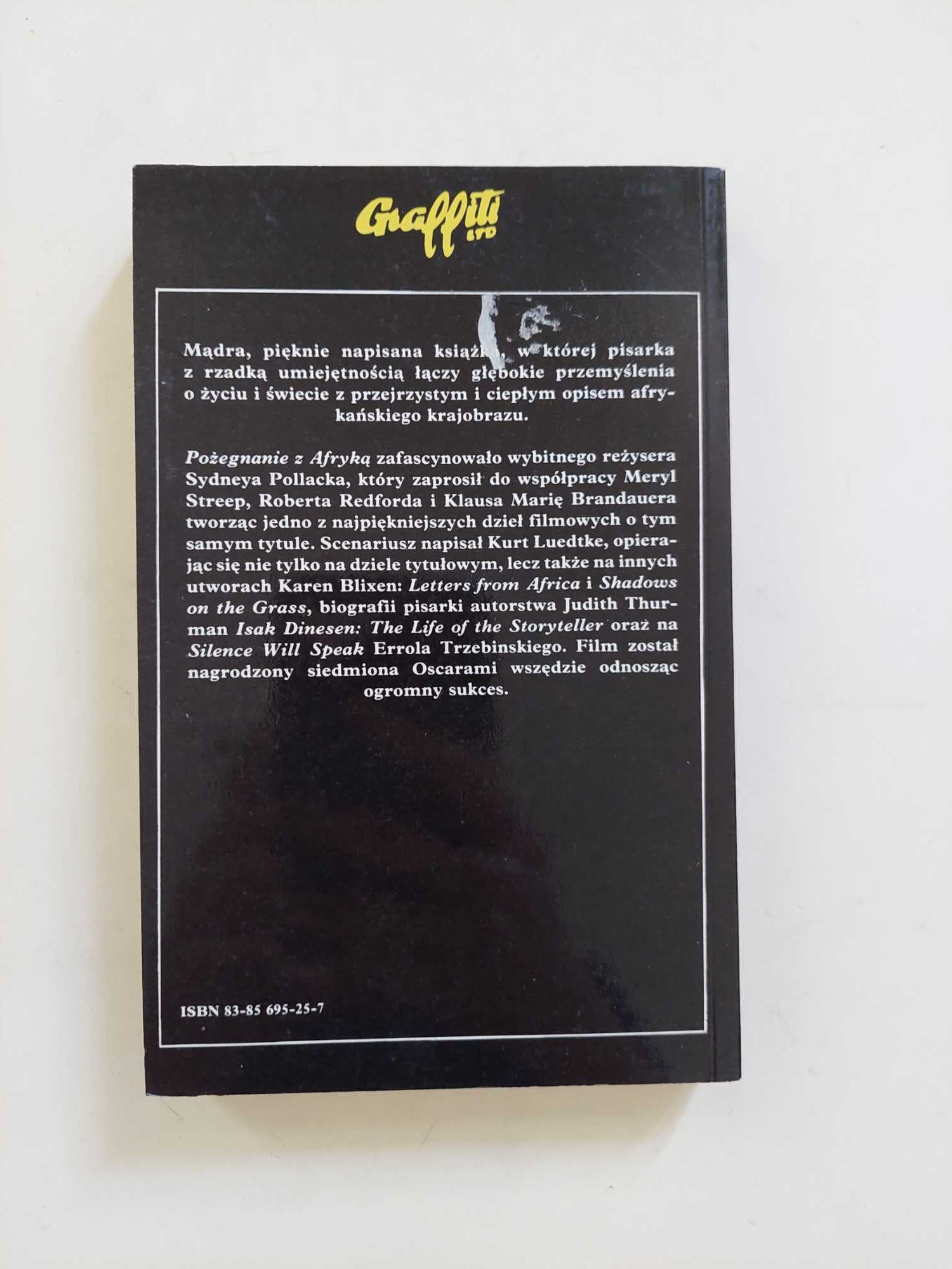 Pożegnanie z Afryką Karen Blixen
