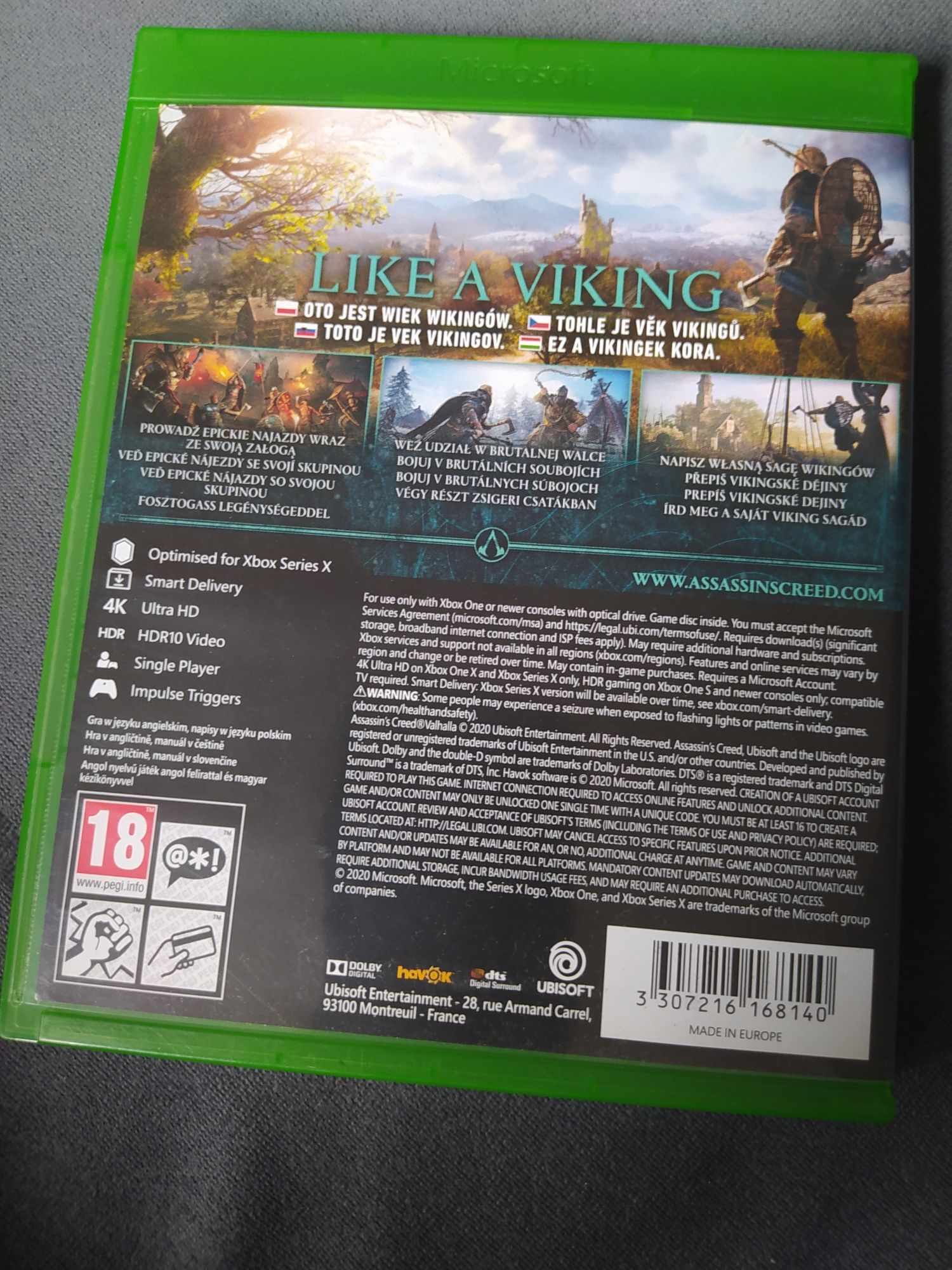 Assassins Valhalla Xbox One