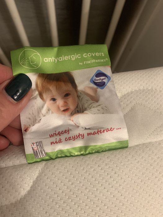 Biale łóżeczko „Sówki”