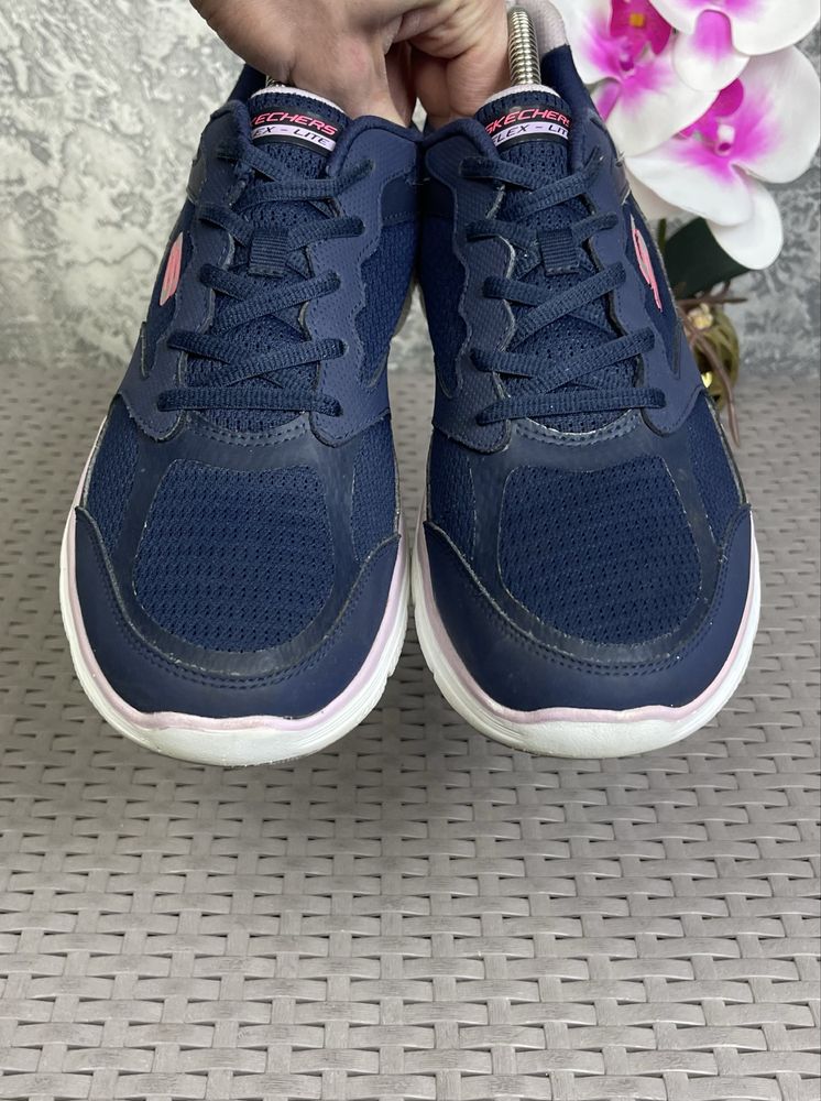 Skechers Flex-lite кроссовки 41 размер женские спортивные синие