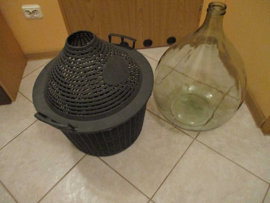 Duży balon butla na wino 35 L