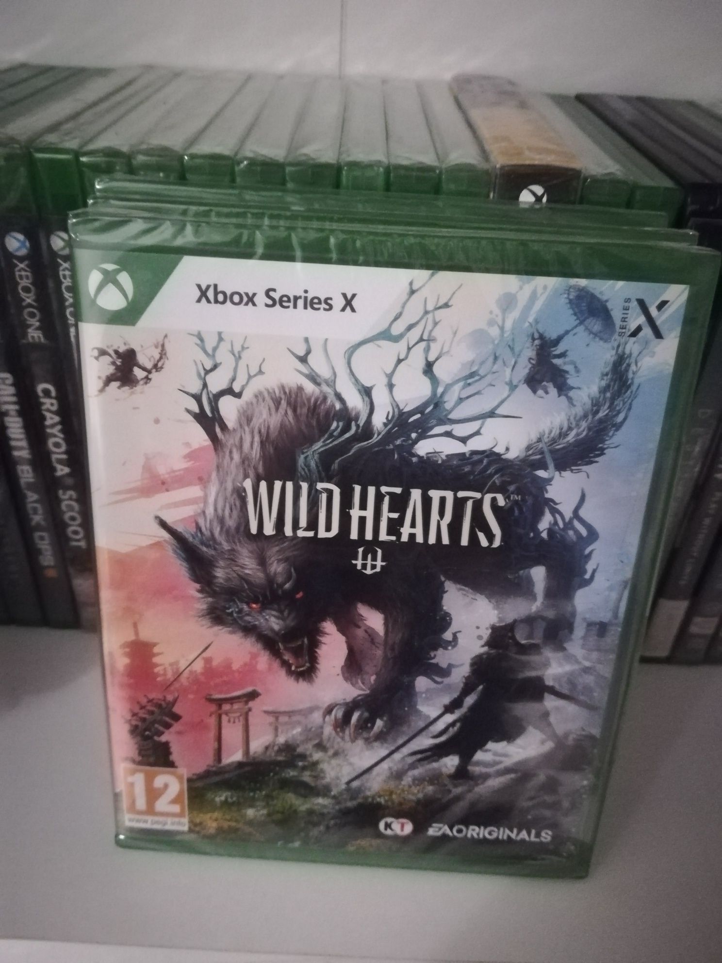 Wild hearts PL nowa folia xbox series x