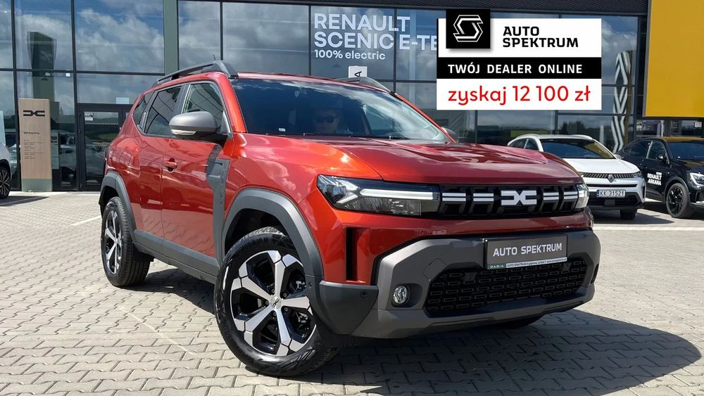 Dacia Duster 1.6 Full Hybrid 140 Journey MMT / zyskujesz 12 100 zł z FINANSOWANIEM