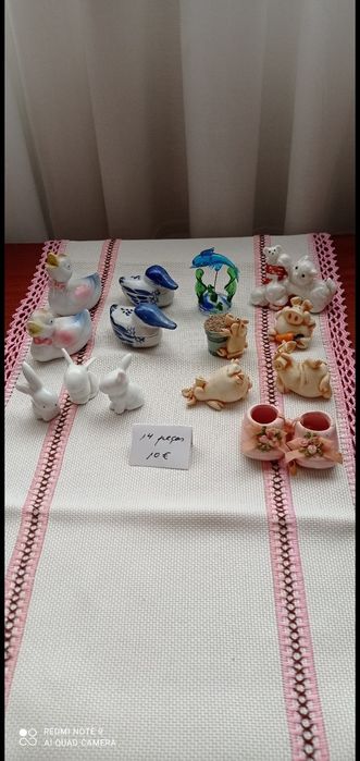 Várias peças de loiças