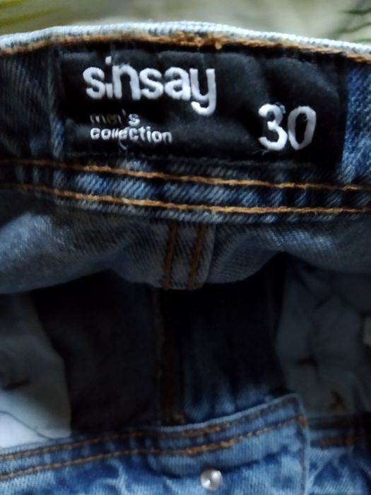 Spodnie jeansowe Sinsay 2 pary