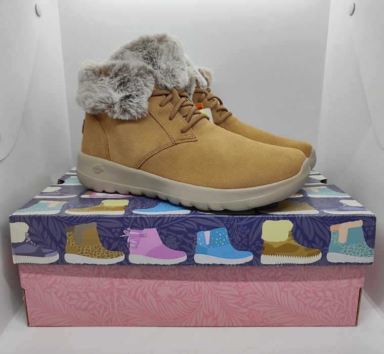 замшевые 24,5 25,5см ботинки кроссовки Skechers On The Go оригинал