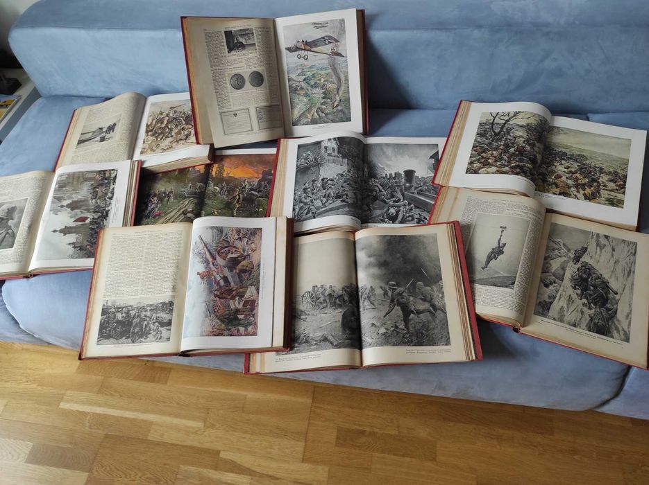 Старинная илюстрированная история 1 й мировой войны 1914 - 1919 гг.