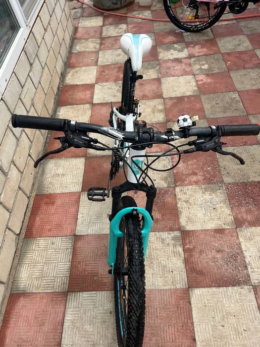 Велосипед MaxxPro 24" 12"(30 см) DAKOTA-21 біло-бірюзовий