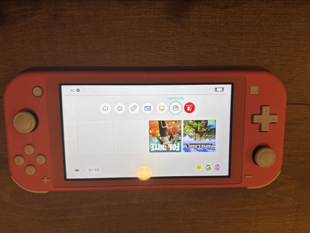 Vendo nintendo switch rosa