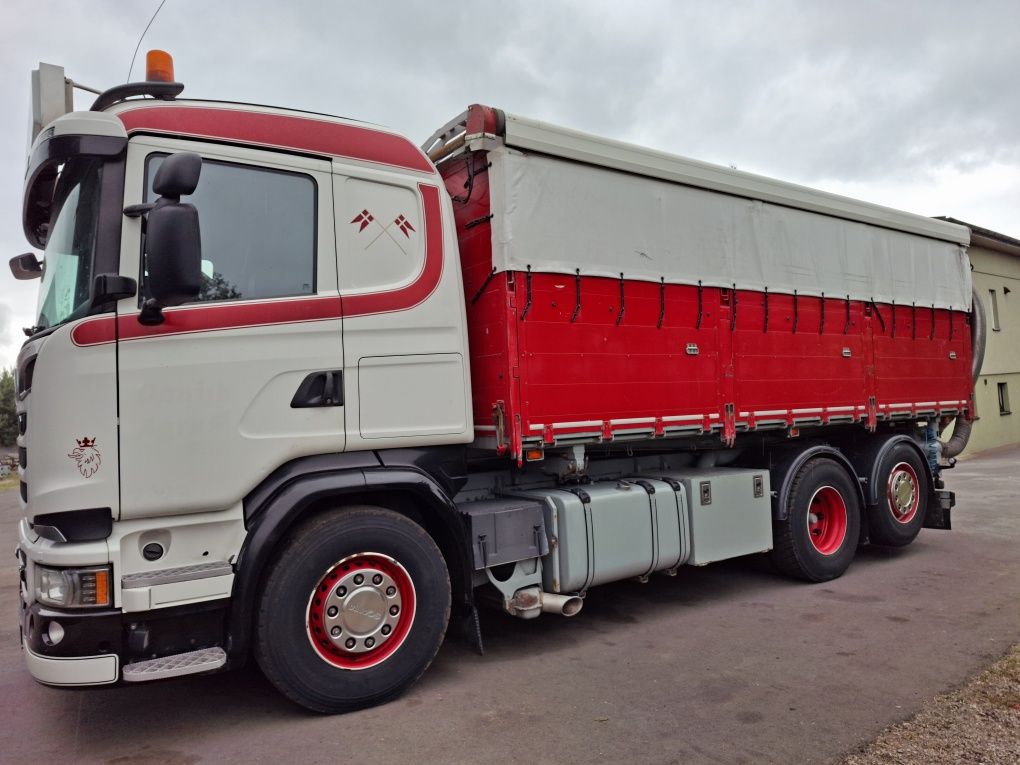 Scania r520 do zboża odkurzacz 2016