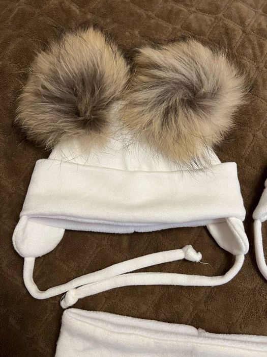 Шапка зимова дитяча , хомут
