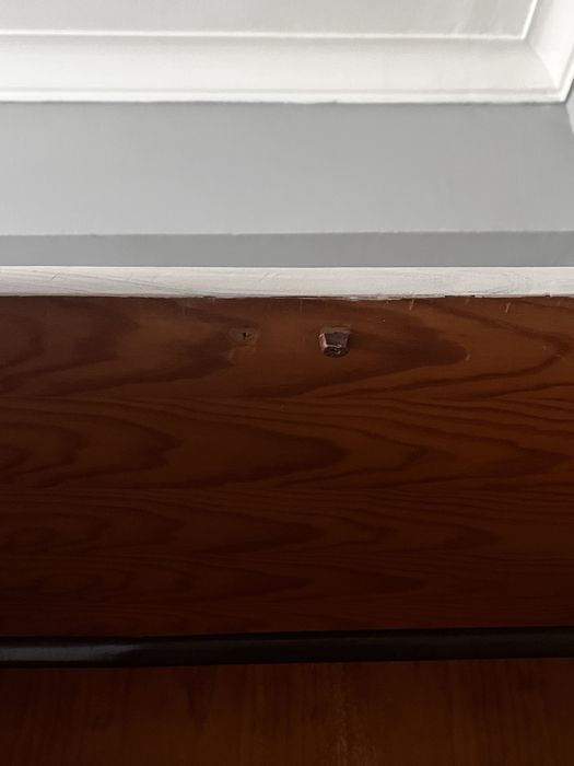 armário branco pintado