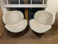 Fotel BoConcept obrotowe muszelka 1szt