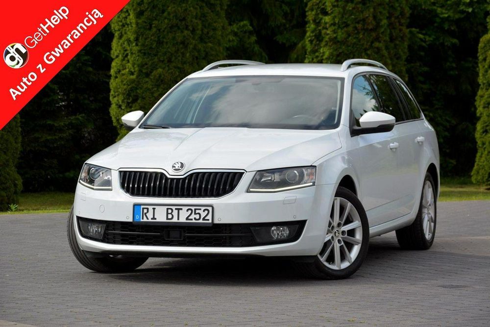 Skoda Octavia Skóry Navi Radar ACC Duża2xParktronici Bi-Xenon Ledy ASO SKODA