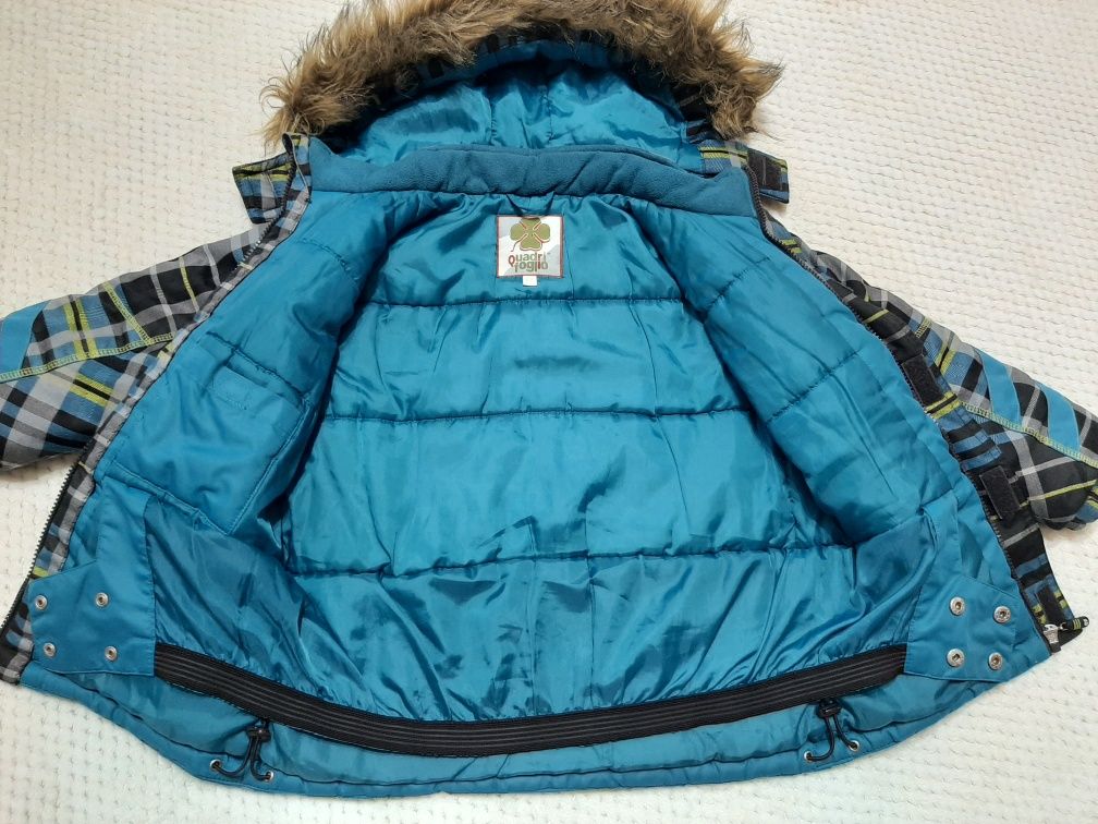 Зимняя курточка Quadri foglio 6-7 лет