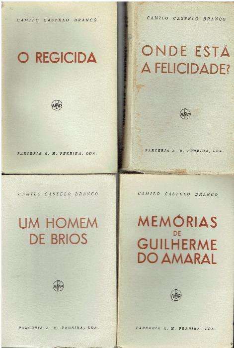 7339 - Livros de Camilo Castelo Branco 1